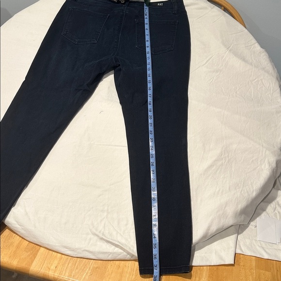 KUT from the Kloth Donna High Rise Ankle Skinny Jeans Women’s 12 Dark Wash - Picture 6 of 7